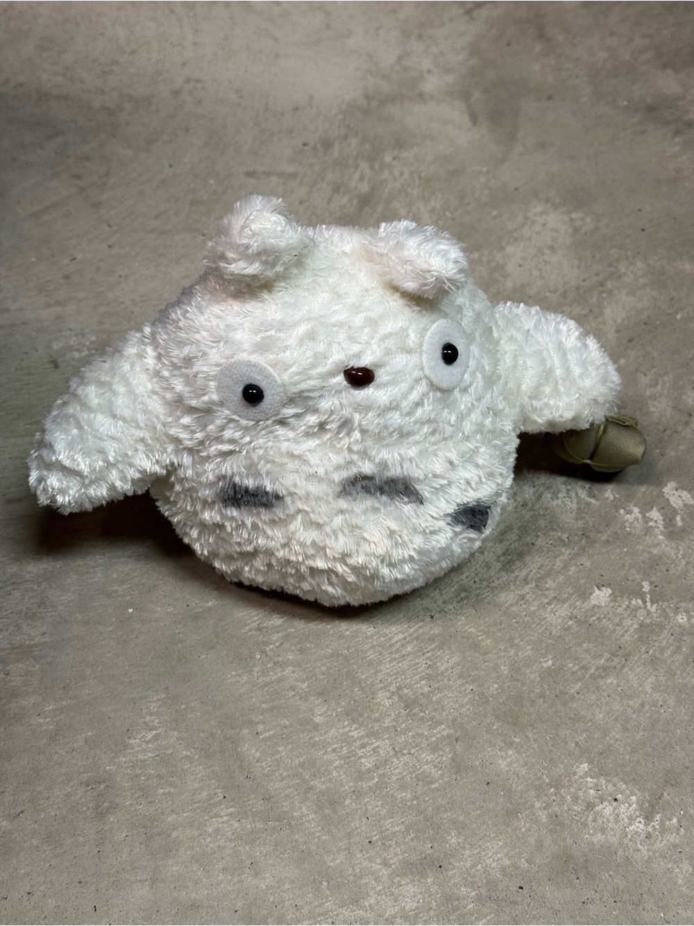 Plush White Small Pet Toy - Soft Fluffy Animal Plush